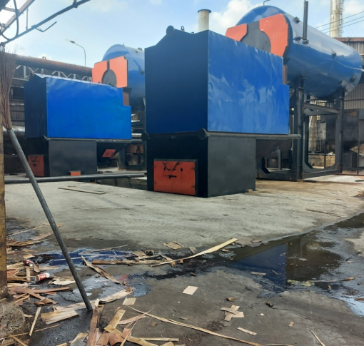 CHẾ TẠO LẮP ĐẶT LÒ HƠI ĐỐT THAN CÁM CÔNG SUẤT 10 TẤN HƠI/H LẮP ĐẶT BÌNH DƯƠNG